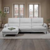 Brande Light Gray Power Sectional, Left Chaise from Furniture of America - Luna Furniture