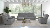 Antonius Gray Manual Recliner from Furniture of America - Luna Furniture