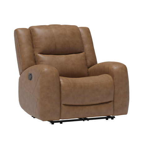 Leolinus Brown Manual Recliner from Furniture of America - Luna Furniture