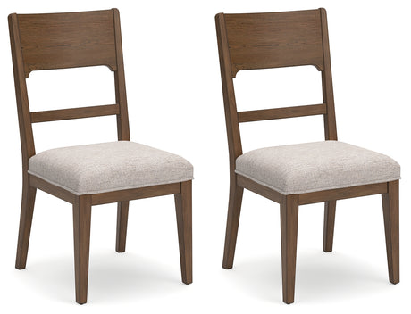 Cabalynn Light Brown Dining Chair, Set of 2 from Ashley - Luna Furniture