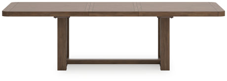 Cabalynn Light Brown Dining Extension Table from Ashley - Luna Furniture