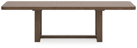 Cabalynn Light Brown Dining Extension Table from Ashley - Luna Furniture