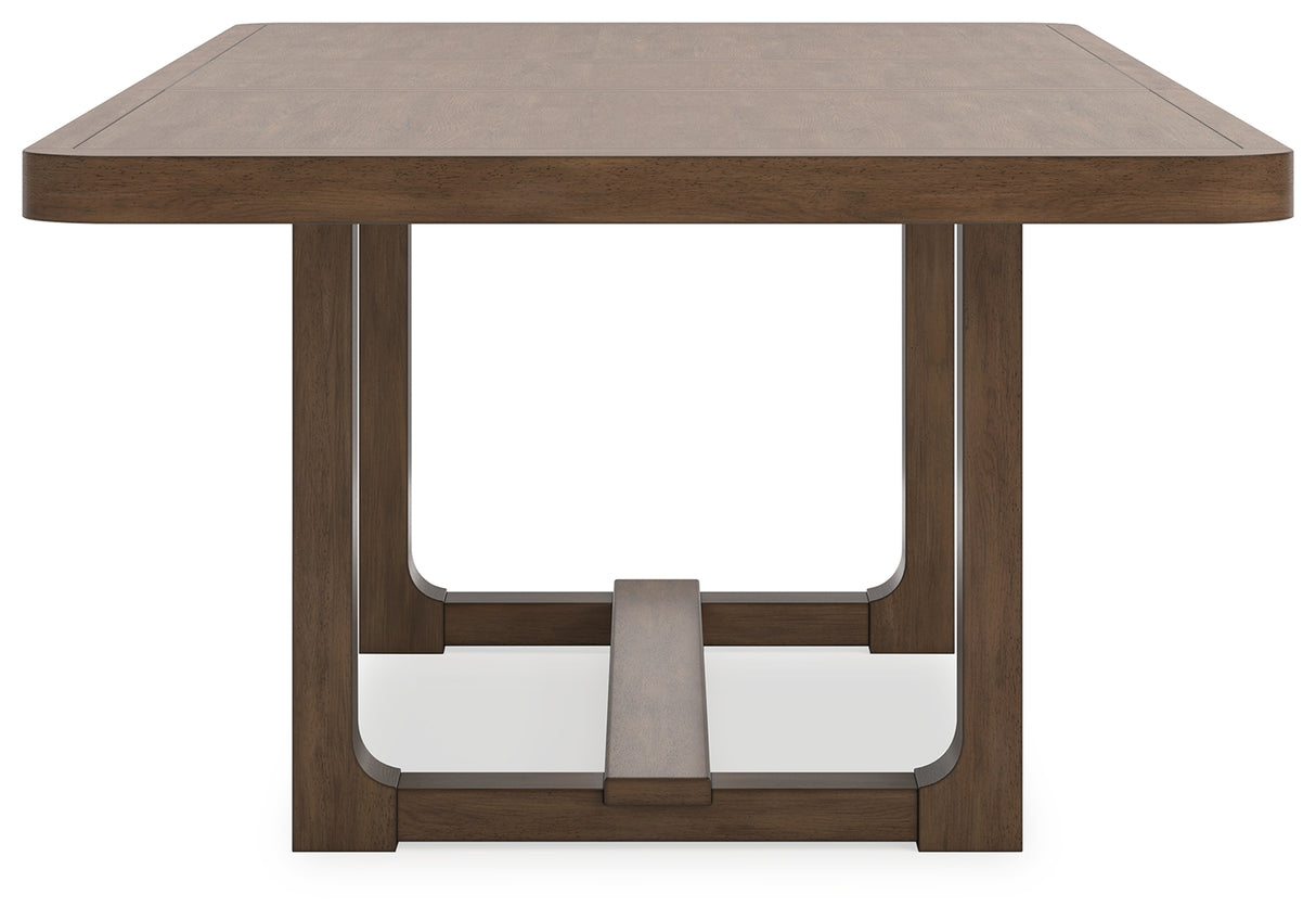 Cabalynn Light Brown Dining Extension Table from Ashley - Luna Furniture