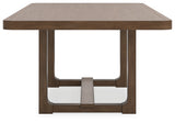 Cabalynn Light Brown Dining Extension Table from Ashley - Luna Furniture