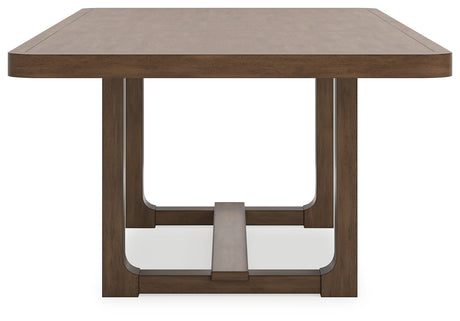 Cabalynn Light Brown Dining Extension Table from Ashley - Luna Furniture