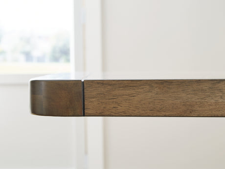 Cabalynn Light Brown Dining Table and 8 Chairs from Ashley - Luna Furniture