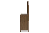 Cabalynn Light Brown Dresser and Mirror from Ashley Furniture - Luna Furniture