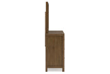 Cabalynn Light Brown Dresser and Mirror from Ashley Furniture - Luna Furniture
