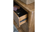 Cabalynn Light Brown Dresser and Mirror from Ashley Furniture - Luna Furniture