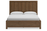 Cabalynn Light Brown King Storage Platform Bed from Ashley Furniture - Luna Furniture