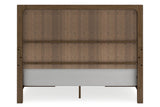 Cabalynn Light Brown King Storage Platform Bed from Ashley Furniture - Luna Furniture