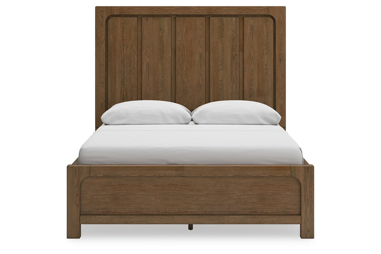 Cabalynn Light Brown Queen Storage Platform Bed from Ashley - Luna Furniture