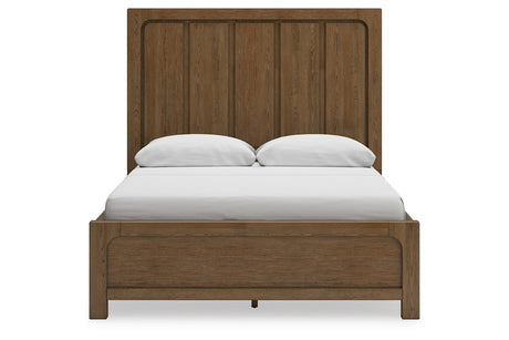 Cabalynn Light Brown Queen Storage Platform Bed from Ashley - Luna Furniture