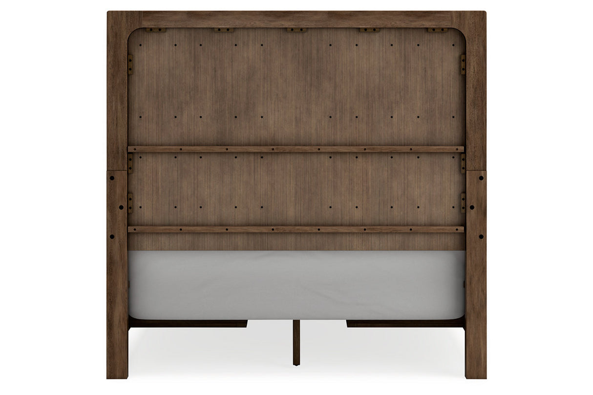 Cabalynn Light Brown Queen Storage Platform Bed from Ashley - Luna Furniture