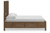 Cabalynn Light Brown Storage Platform Bedroom Set from Ashley - Luna Furniture