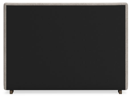 Cabalynn Queen Upholstered Bed with Dresser in Light Brown from Ashley - Luna Furniture