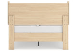 Cabinella Tan Full Platform Bed from Ashley - Luna Furniture