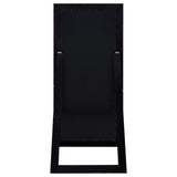 Cadence Black Oak Tempered Glass Full Length Standing Mirror from Coaster - Luna Furniture