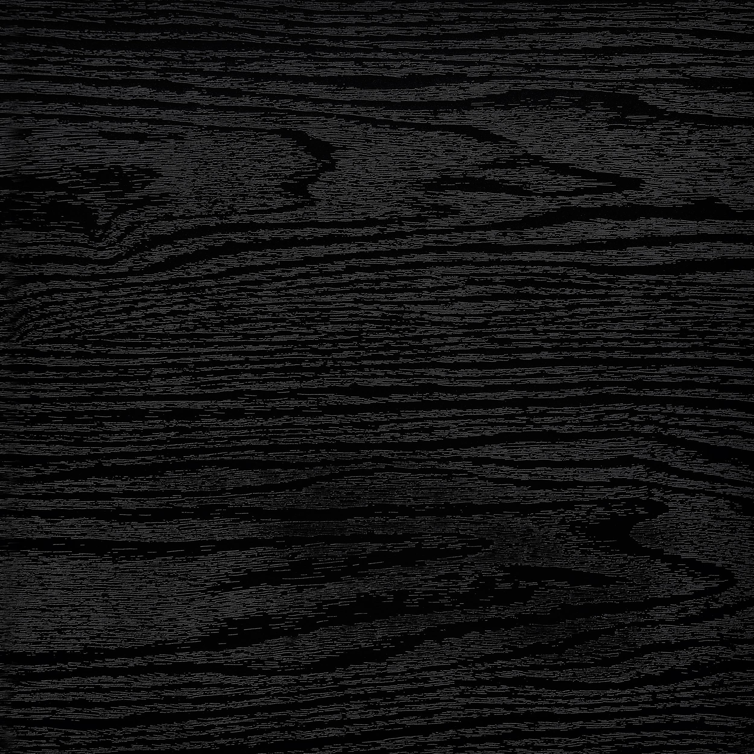 Cadence Black Oak Tempered Glass Full Length Standing Mirror