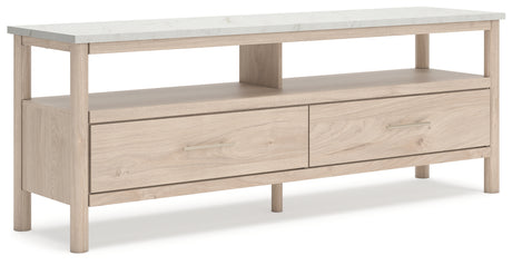 Cadmori Two-tone 71" TV Stand from Ashley - Luna Furniture