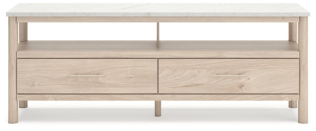 Cadmori Two-tone 71" TV Stand from Ashley - Luna Furniture