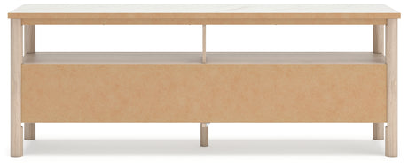 Cadmori Two-tone 71" TV Stand from Ashley - Luna Furniture
