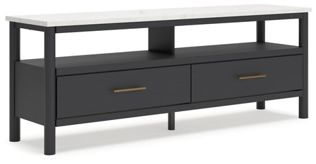 Cadmori Two-tone 71" TV Stand from Ashley - Luna Furniture