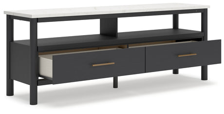 Cadmori Two-tone 71" TV Stand from Ashley - Luna Furniture