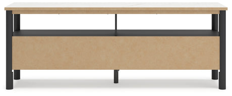 Cadmori Two-tone 71" TV Stand from Ashley - Luna Furniture
