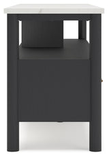 Cadmori Two-tone 71" TV Stand from Ashley - Luna Furniture