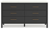 Cadmori Two-tone Dresser from Ashley - Luna Furniture