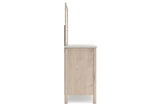 Cadmori Two-tone Dresser and Mirror from Ashley - Luna Furniture
