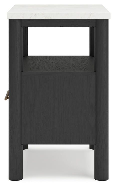 Cadmori Two-tone Nightstand from Ashley - Luna Furniture