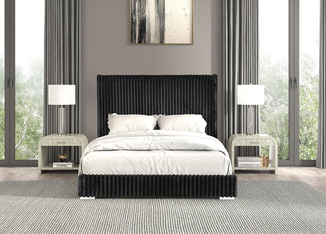 Cadwell Black Full Bed from Furniture of America - Luna Furniture