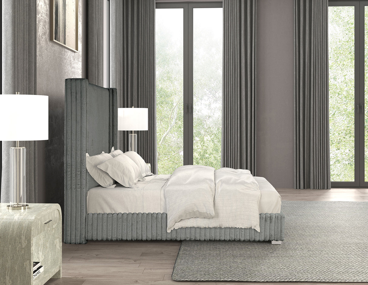 Cadwell Gray Full Bed from Furniture of America - Luna Furniture