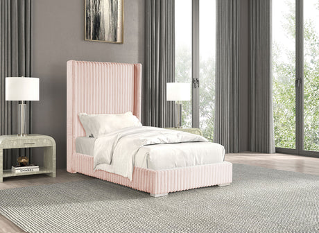 Cadwell Pink Twin Bed from Furniture of America - Luna Furniture