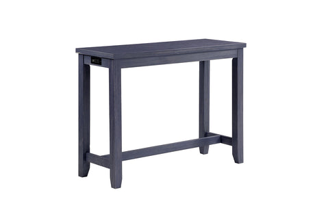 Caerleon Antique Blue/Gray 3 Pc. Counter Ht. Set from Furniture of America - Luna Furniture