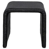 Cahya Black 2-Piece Rattan Coffee and End Table Set from Coaster - Luna Furniture