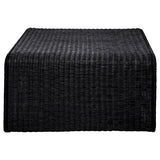 Cahya Black 2-Piece Rattan Coffee and End Table Set from Coaster - Luna Furniture