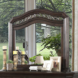 Calliope Espresso Mirror (Mirror Only) from Furniture of America - Luna Furniture