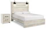 Cambeck Queen Panel Bed and 2 Nightstands from Ashley Furniture - Luna Furniture