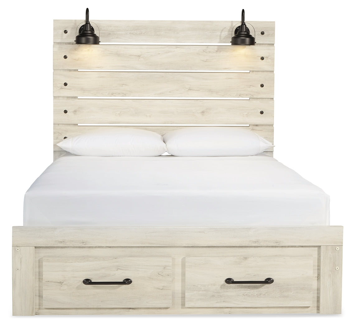 Cambeck Queen Panel Storage Bed, Dresser and Mirror from Ashley Furniture - Luna Furniture