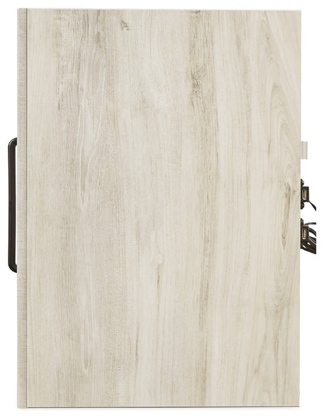 Cambeck Whitewash King Panel Storage Bed, Dresser and Nightstand from Ashley - Luna Furniture