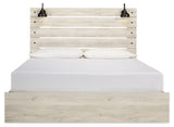 Cambeck Whitewash King Storage Bed, Dresser, Chest and 2 Nightstands from Ashley Furniture - Luna Furniture