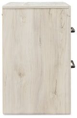 Cambeck Whitewash Queen Panel Storage Bed, Dresser, Mirror, 2 Chests and 2 Nightstands from Ashley - Luna Furniture