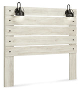 Cambeck Whitewash Queen Panel Storage Bed, Dresser and Nightstand from Ashley Furniture - Luna Furniture