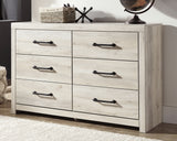 Cambeck Whitewash Twin Panel Bed, Dresser, Chest and Nightstand from Ashley - Luna Furniture