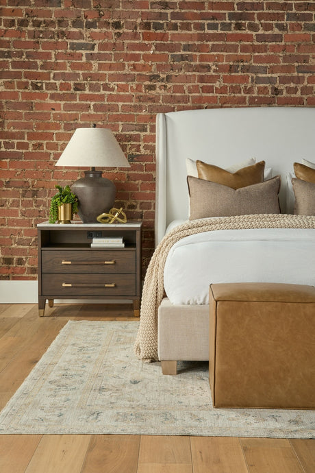 Cambria 2-drawer Nightstand from Essentials For Living - Luna Furniture