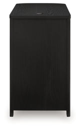 Camdill Black Chairside End Table from Ashley - Luna Furniture