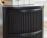 Camdill Black Chairside End Table from Ashley - Luna Furniture